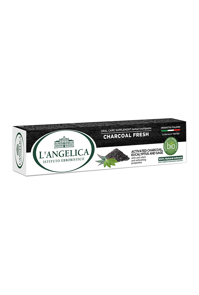 Langleica Toothpaste L'ANGELICA ПАСТА ЗА ЗЪБИ С АКТИВЕН ВЪГЛЕН И ЕКСТРАКТ ОТ ЕВКАЛИПТ - S&S ...