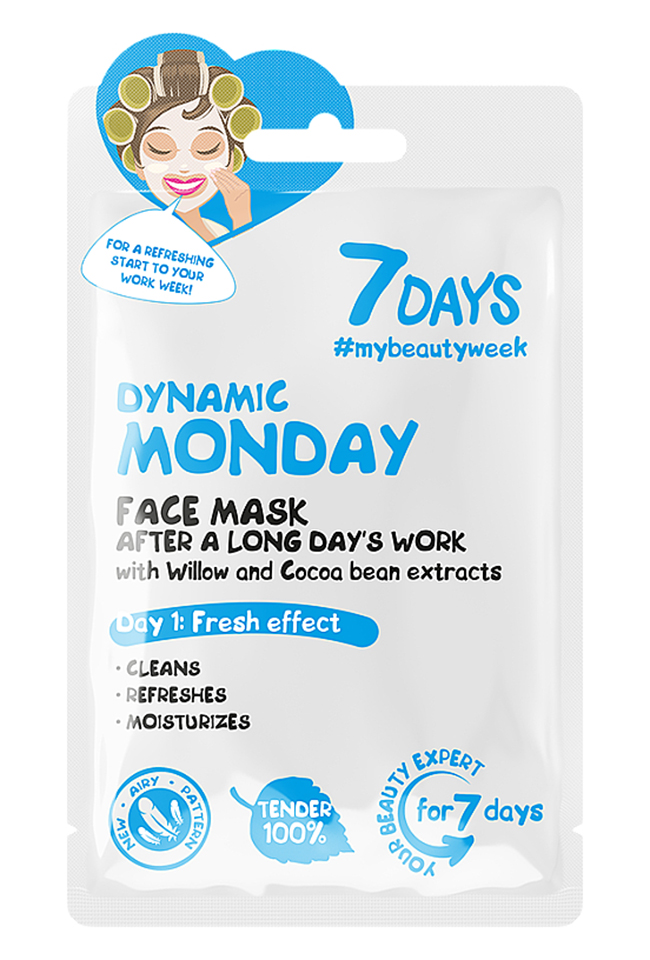 7 DAYS МАСКА ЗА ЛИЦЕ DYNAMIC MONDAY