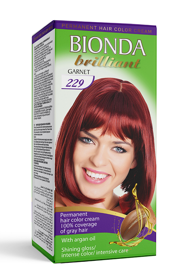 BIONDA БОЯ ЗА КОСА BRILLIANT 229 ГРАНАТ