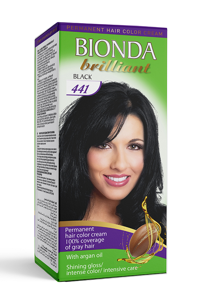 BIONDA БОЯ ЗА КОСА BRILLIANT 441 ЧЕРЕН