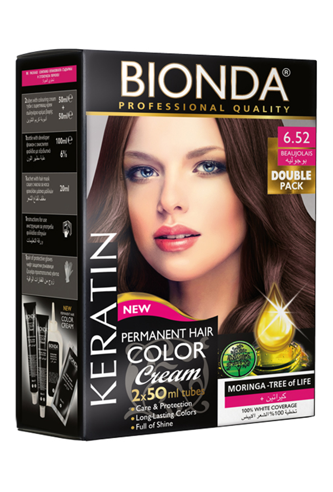 BIONDA БОЯ ЗА КОСА PROFESSIONAL DOUBLE 6.52 БОЖОЛЕ