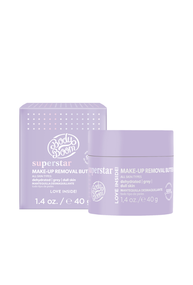 BODY BOOM SUPERSTAR МАСЛО ЗА ОТСТРАНЯВАНЕ НА ГРИМ 40ГР - Image 1