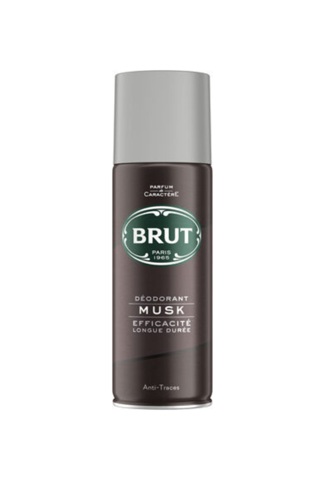 BRUT Deo Spray MUSK 200ml - Image 1