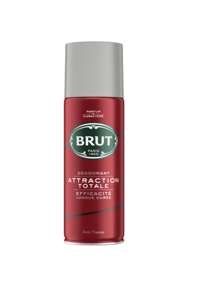 BRUT Deo Spray ATTRACTION TOTALE 200ml - Image 1