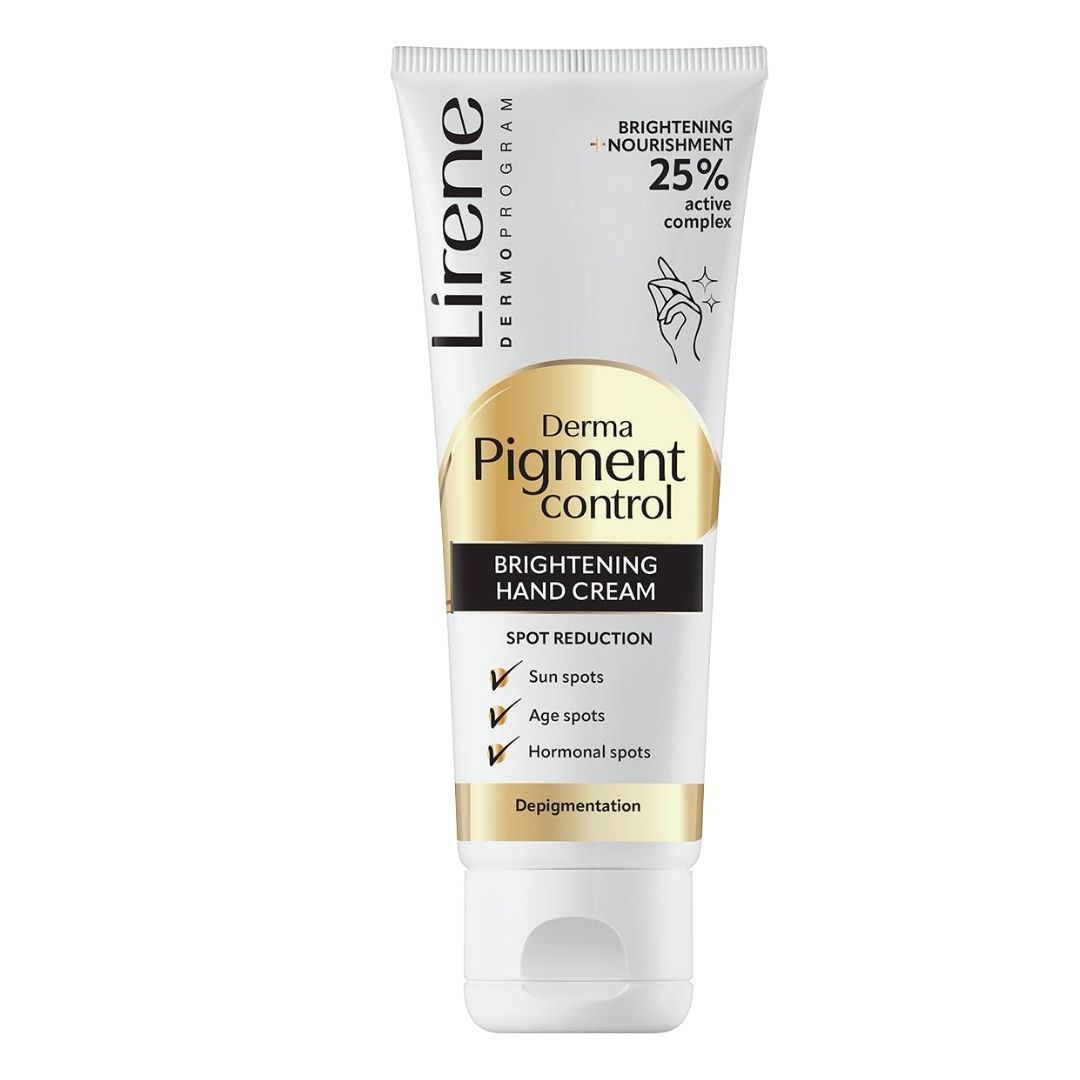 LIRENE DERMA PIGMENT CONTROL ИЗСВЕТЛЯВАЩ И ПОДХРАНВАЩ КРЕМ ЗА РЪЦЕ 75мл. - Image 1